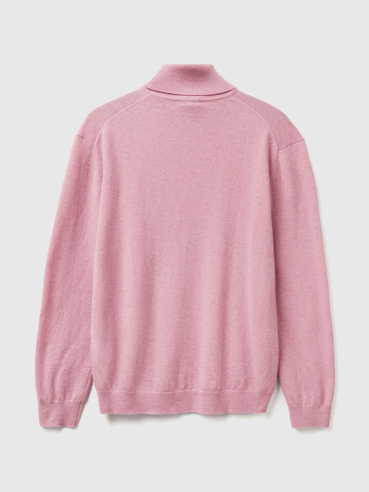TURTLE NECK SWEATER Men image number 2